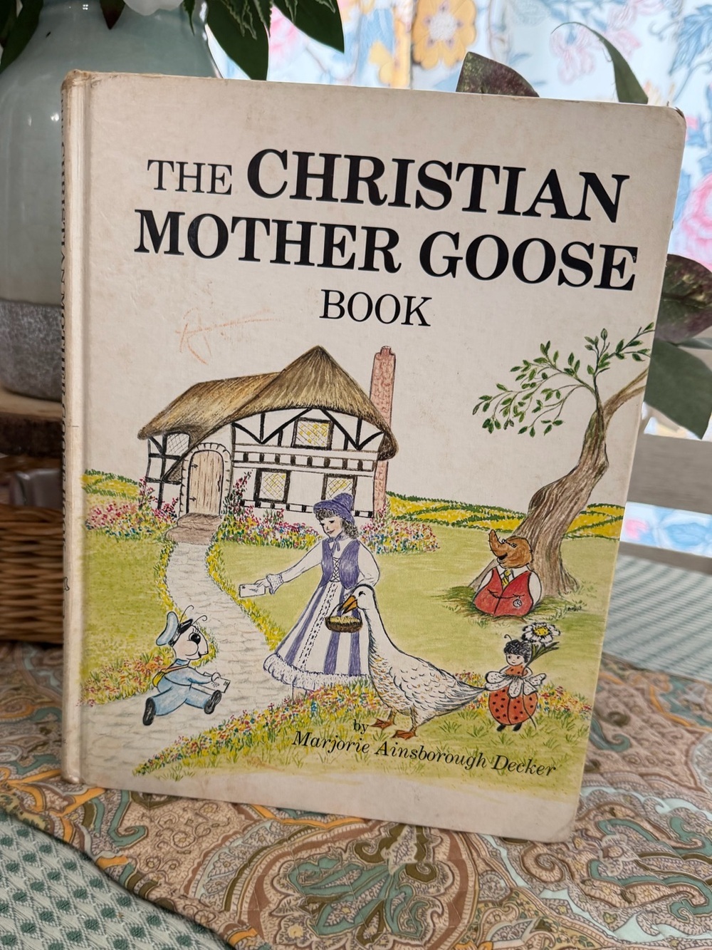 Vintage Children’s Book Christian Mother Goose Children’s Book